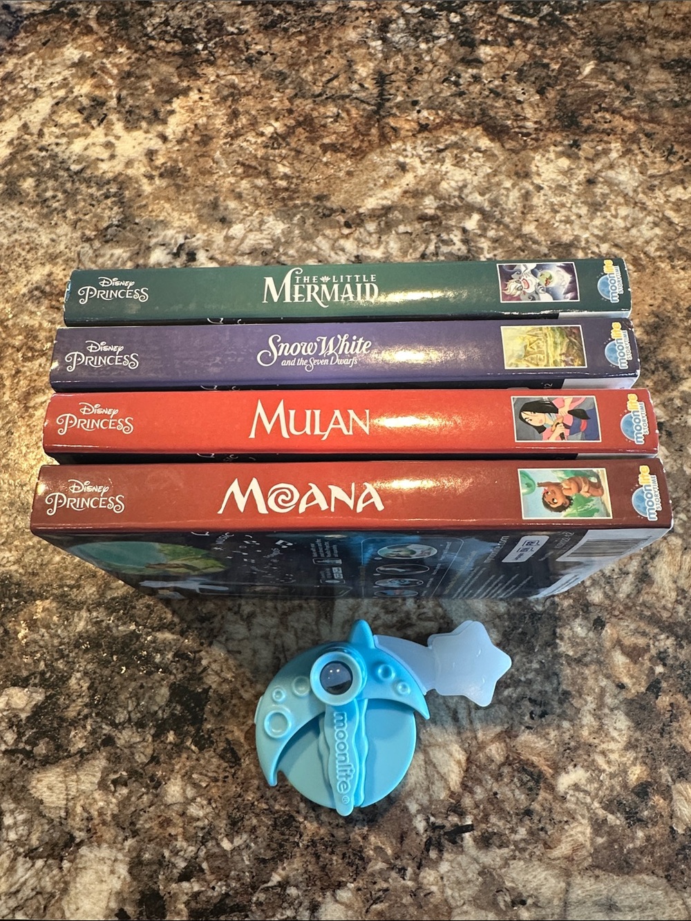 Disney Princess Bundle with Blue Moonlite Story Projector